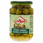 Crespo Pitted Green Olives 354g