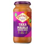 Patak's Tikka Masala Curry Sauce Jar 450g