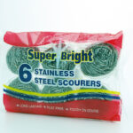SUPER BRIGHT STAINLESS STEEL SCOURER